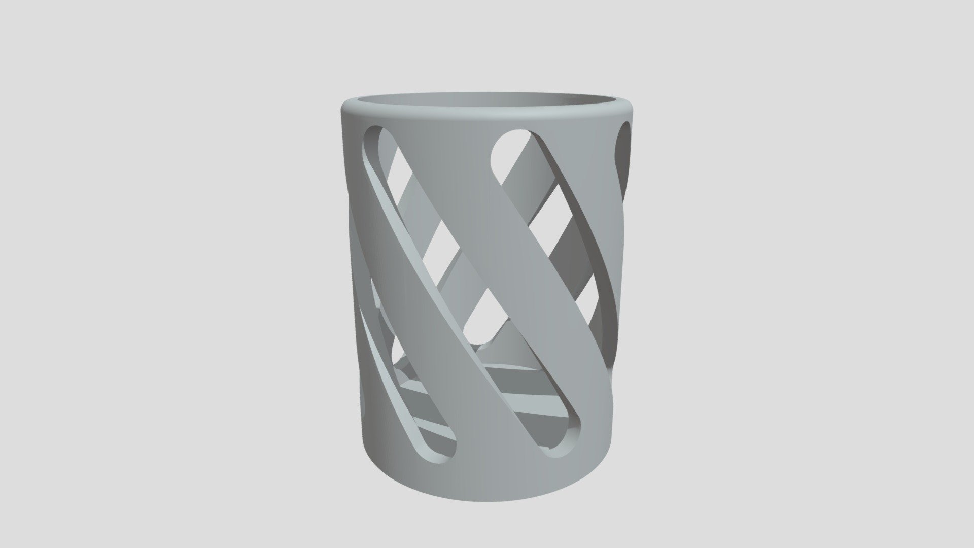 pencil holder Download Free 3D model by Yaqenhasan [3eff922] Sketchfab