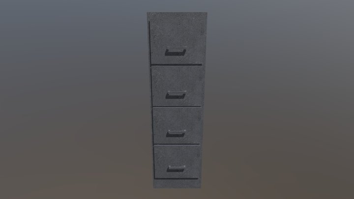 File cabinets 3D Model