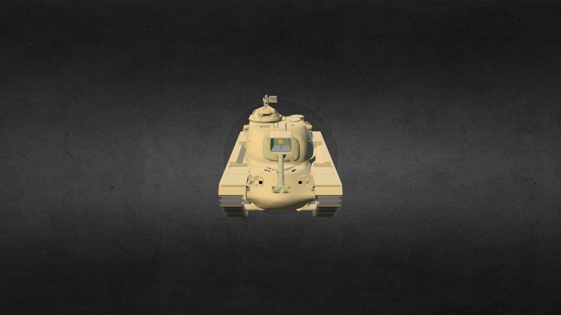 M48A3 Patton Medium Tank - Toshueyi