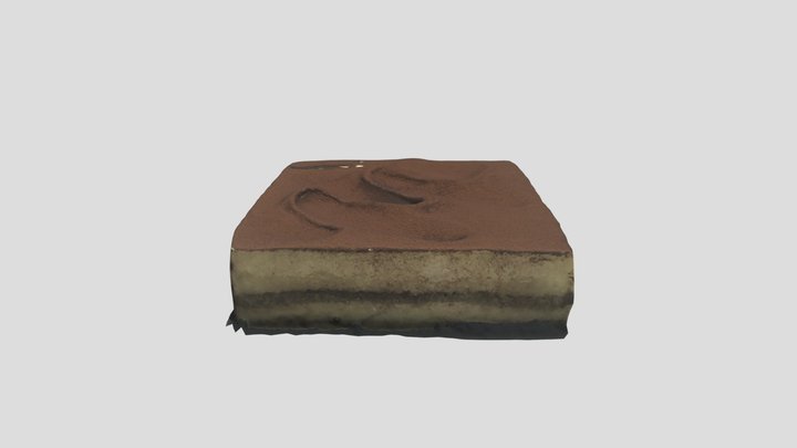 tiramisu 3D Model