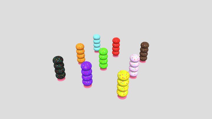 Fall Guys Bubble Obstacle 3D Model
