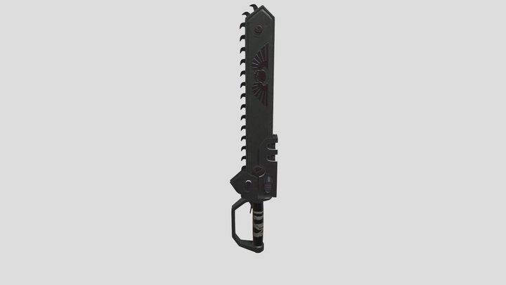 Chainsword 3D Model