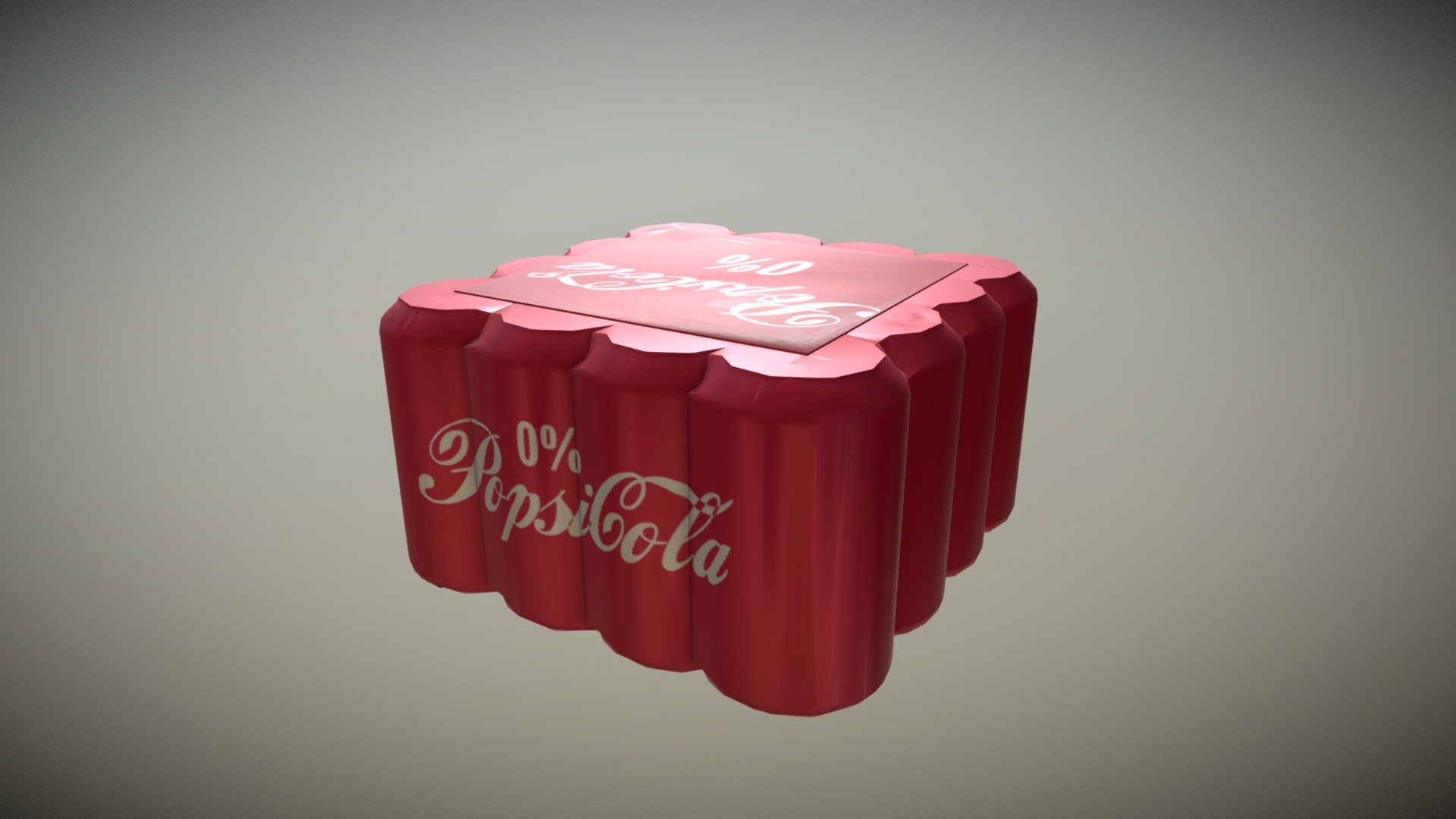 Canarian Cafe - shrink wrapped sodas