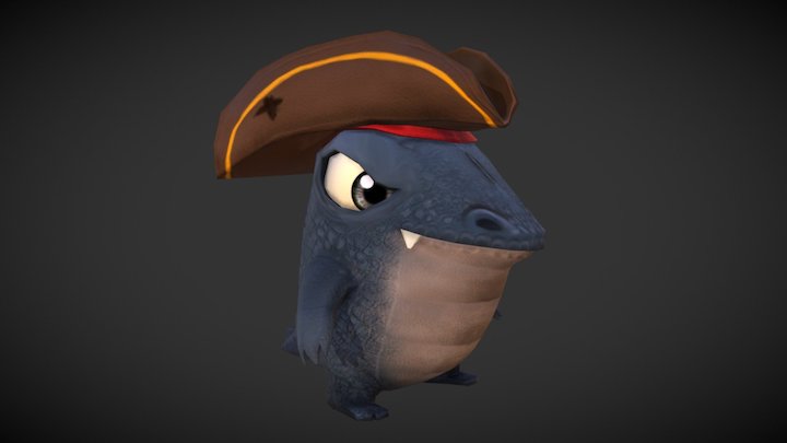 Captain Fang - Ember Strike 3D Model