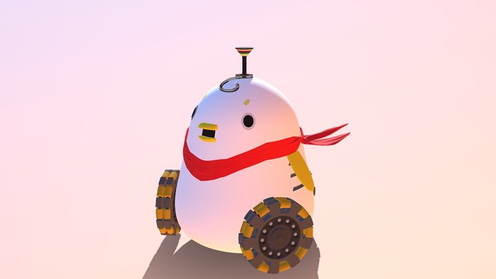 WheelDuckVer2 3D Model