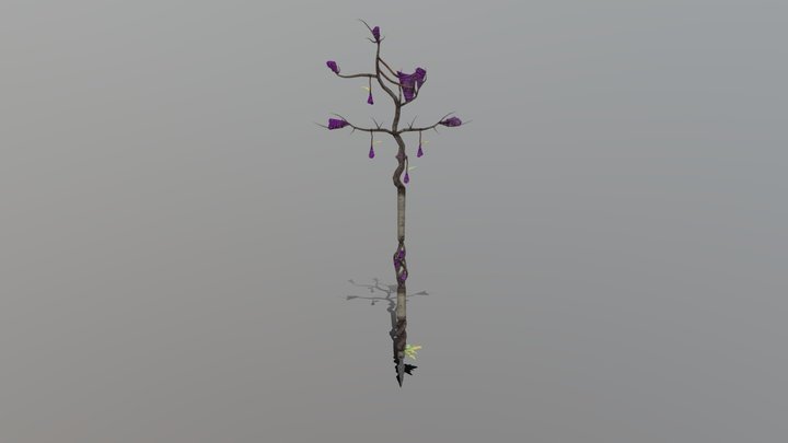 Mystical Staff 3D Model