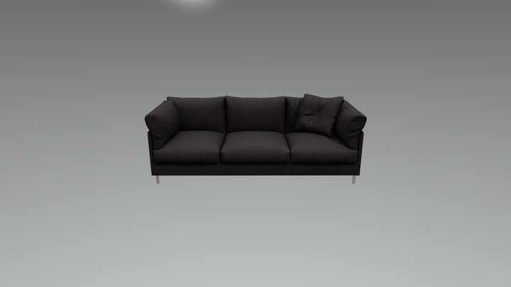 chemise_living divani 3D Model