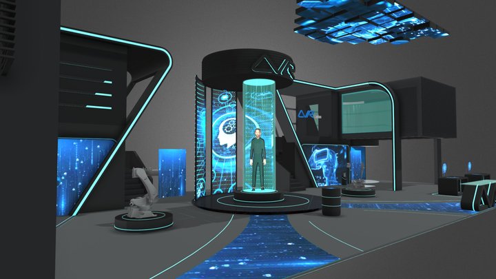 Booth design_1 3D Model