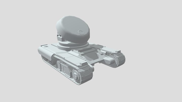 Radar_mod_003 3D Model