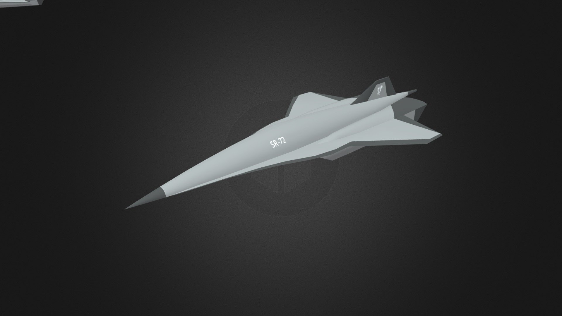 Lockheed Martin SR-72 Darkstar - 3D model by exéla (@exela) [5a5338b]