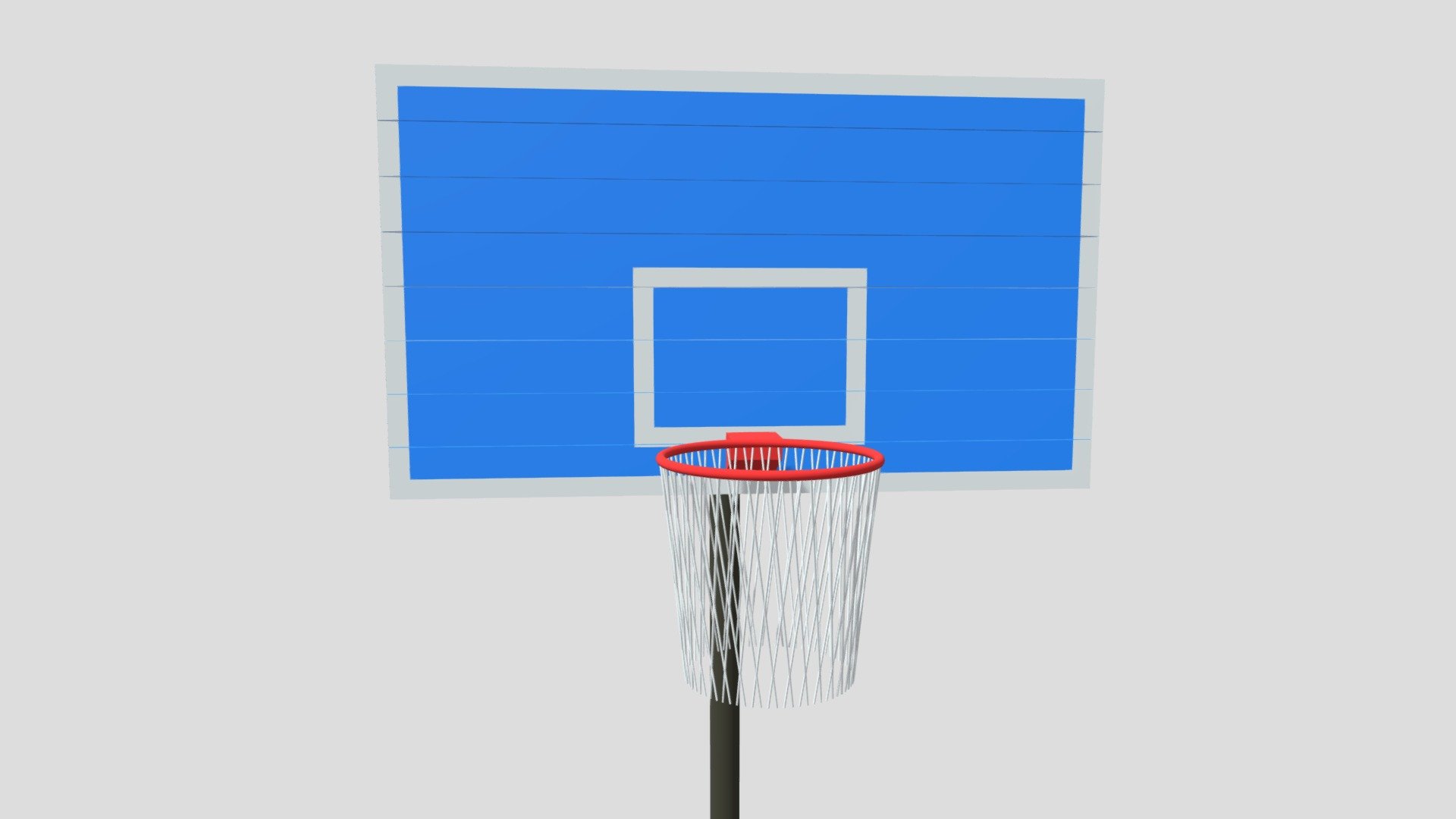 Street Outdoor Basketball Hoop Buy Royalty Free 3D model by Philip
