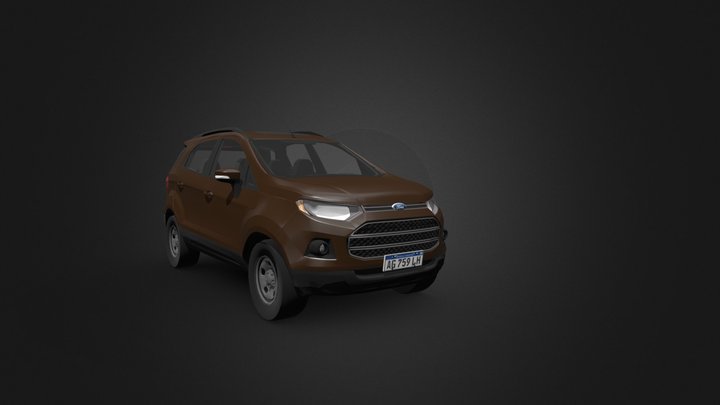 Ford Ecosport – Free 3D Model STL