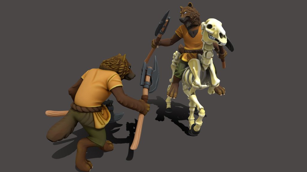 HEROFORGE Ge Bataille De Loups