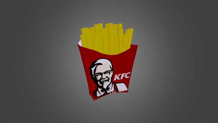 Papas KFC 3D Model