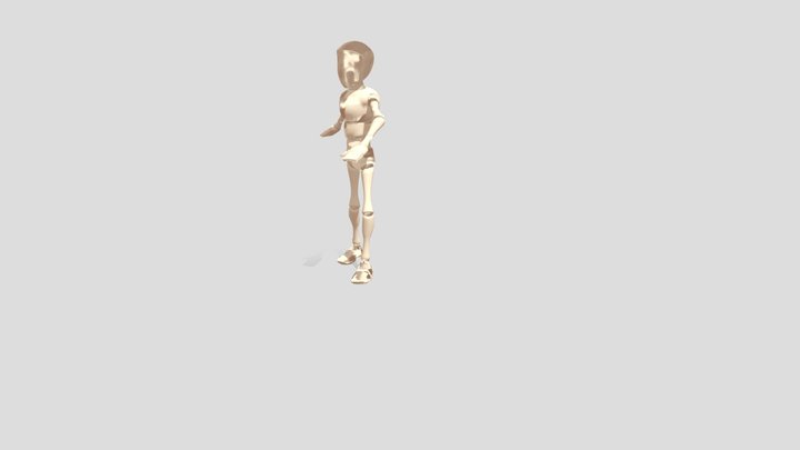 KickFlip 3D Model