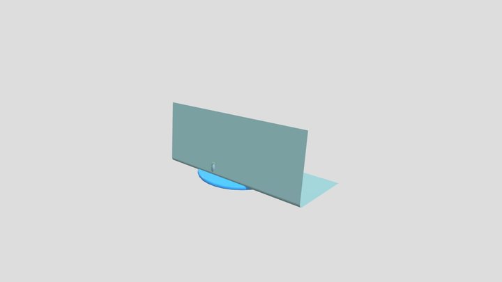 School Island Model 3D Model