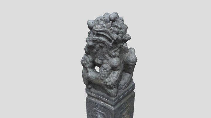 Singha Form Kalayanamitr Varamahavihara Temple 3D Model