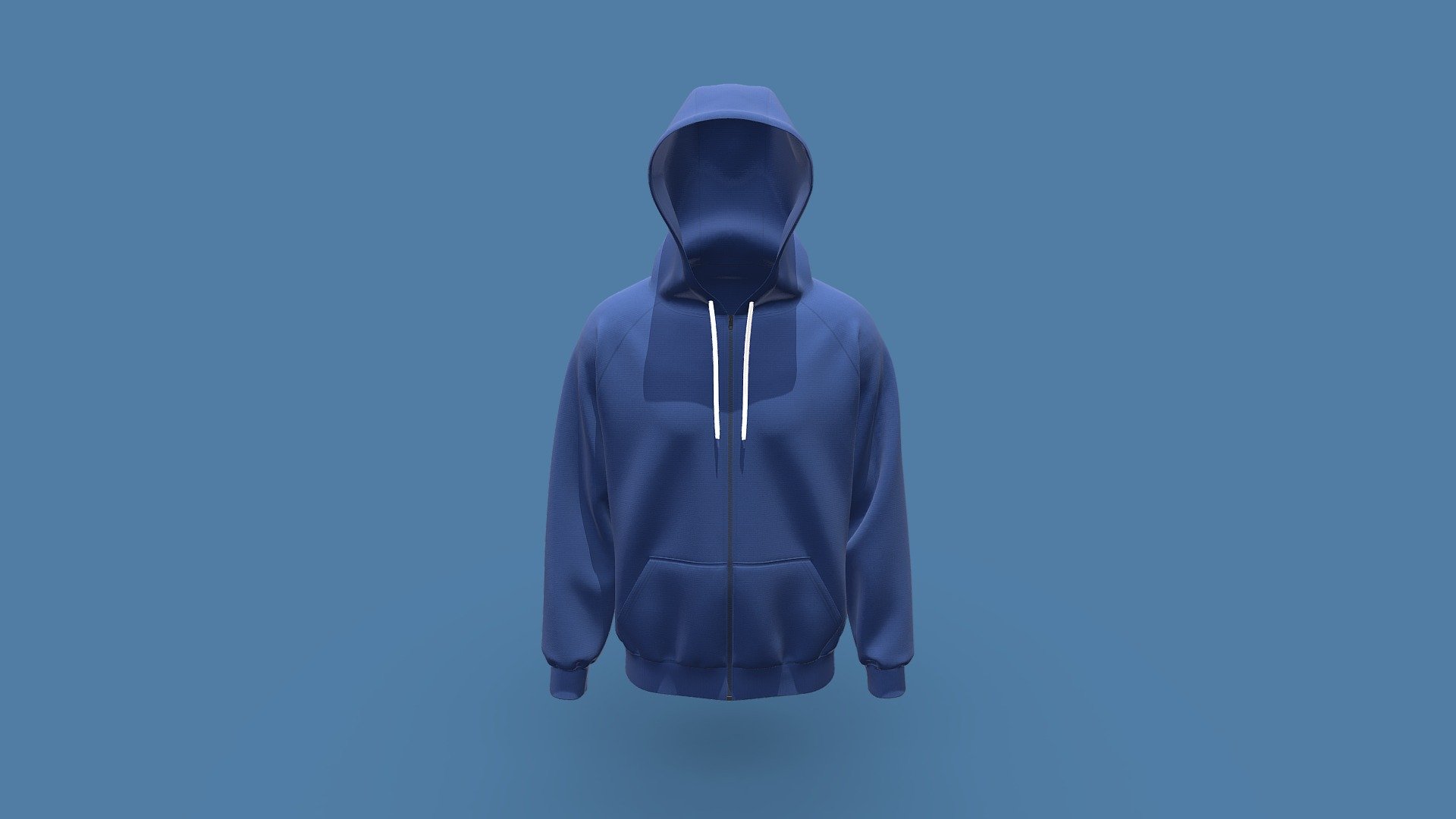 Sporty Raglan Hoodie Design - Buy Royalty Free 3D model by Digital ...