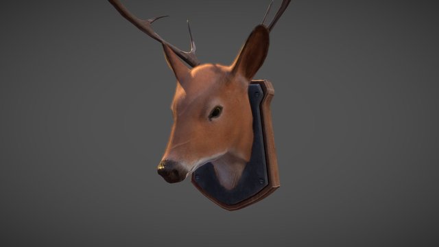 Deer head 3D Model