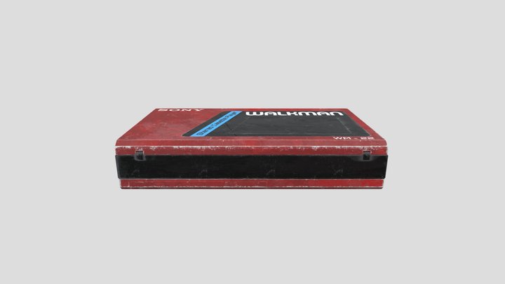 Sony Walkman WM-22 (Retro Cassette Player) – Modelo 3D gratuito STL