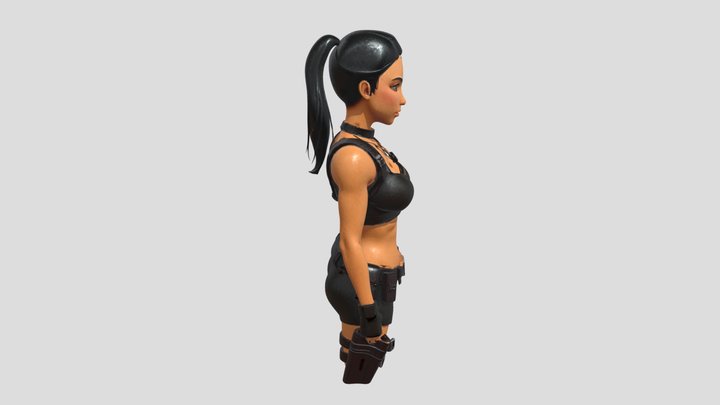 Tomb Raider 3D Model