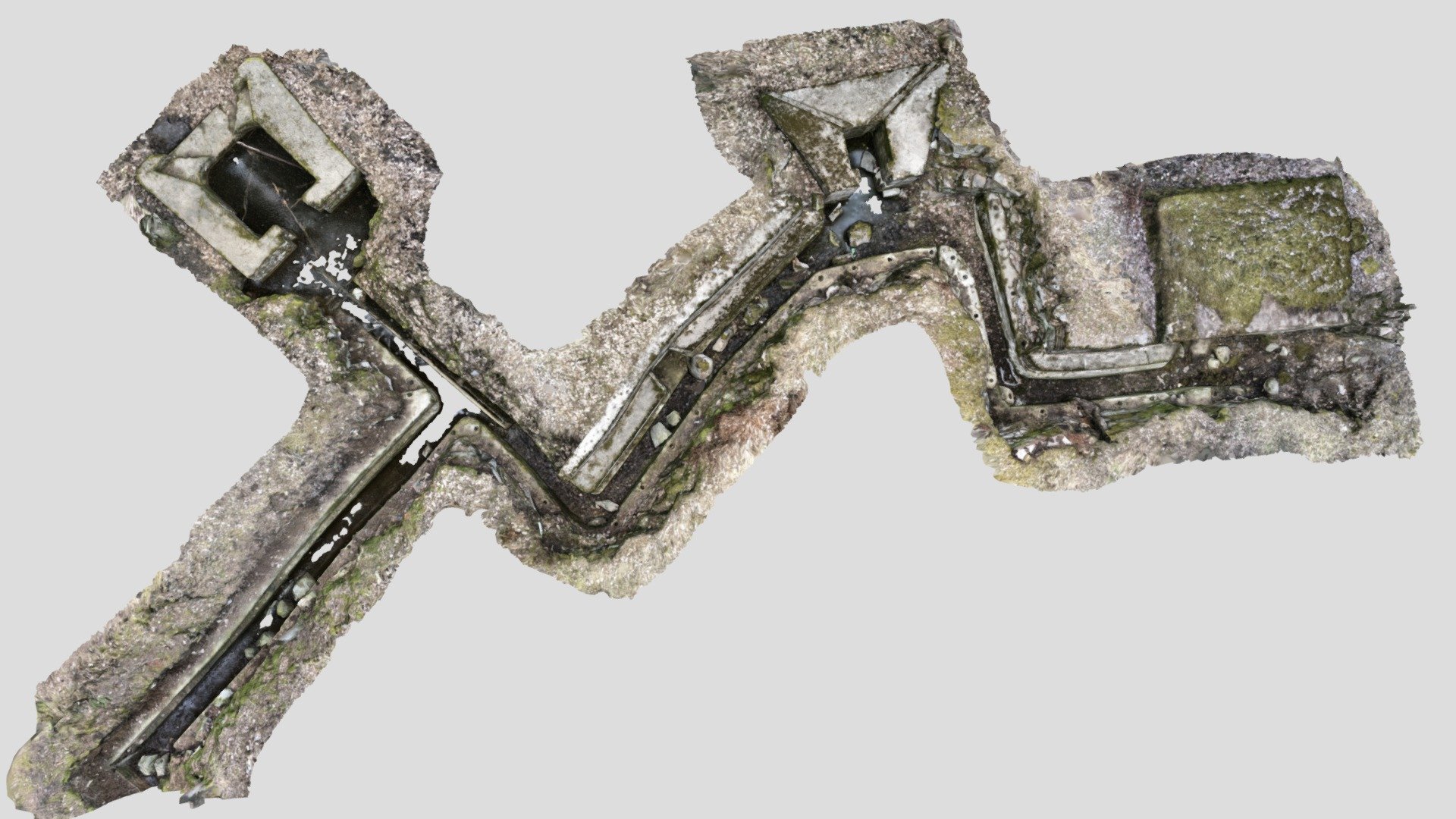 Part of WW1 base in Kannelmäki, Espoo, Finland