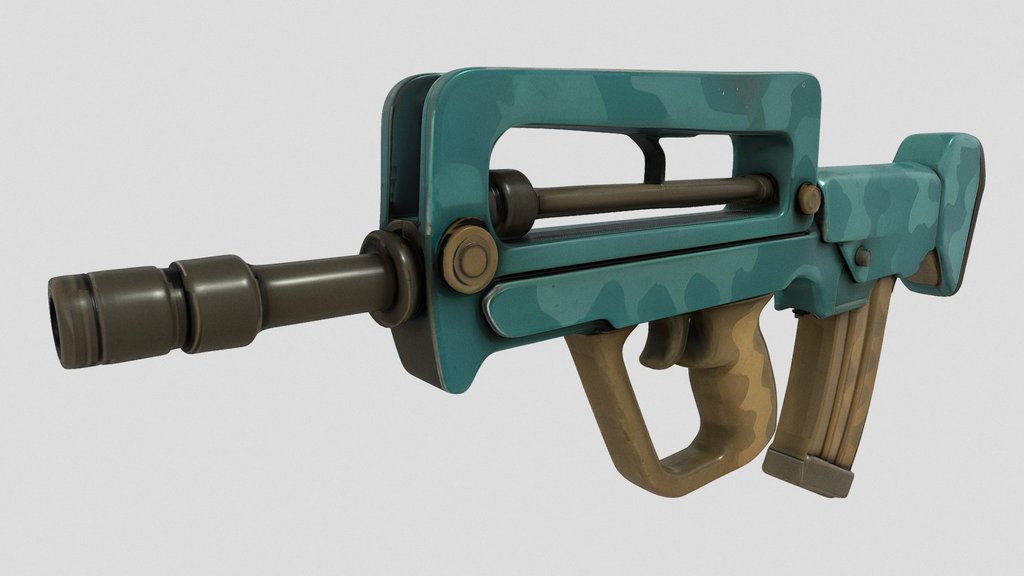 Cyberpunk_ Famas_❌_'Gamma-Assembly'