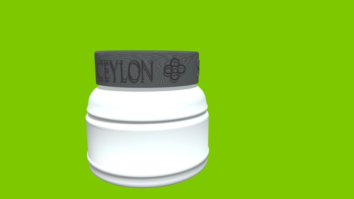 Neem & Tea Tree - Mattifying All Day Protector - 3D Model