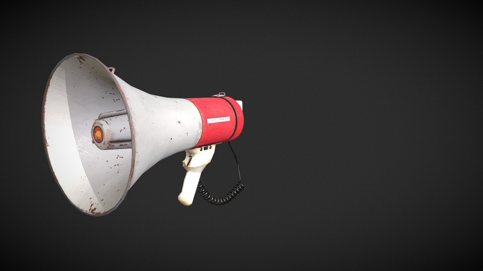 Megaphone Game Asset Model - 3D model by Debarpan Saha (@debarpanlive ...