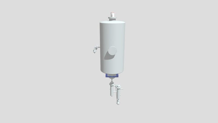 Sección De Planta V1 3D Model