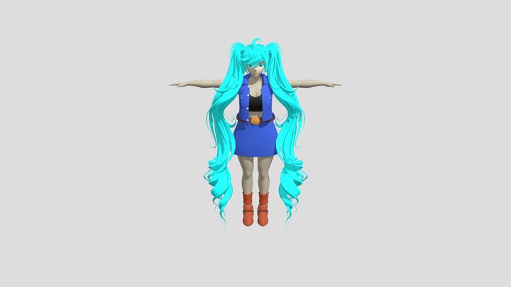 Miku_18 3D Model