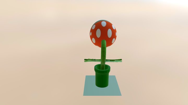 Plantamario 3D Model