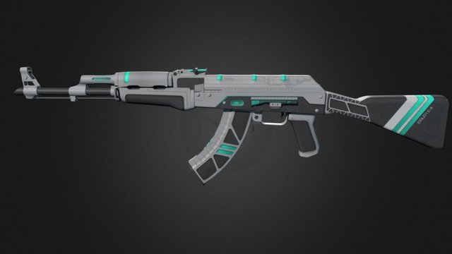 AK-47 Eisler 3D Model