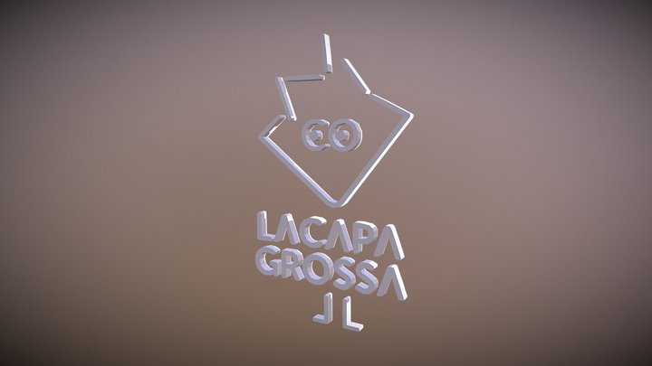 Logo La Capagrossa 3D Model