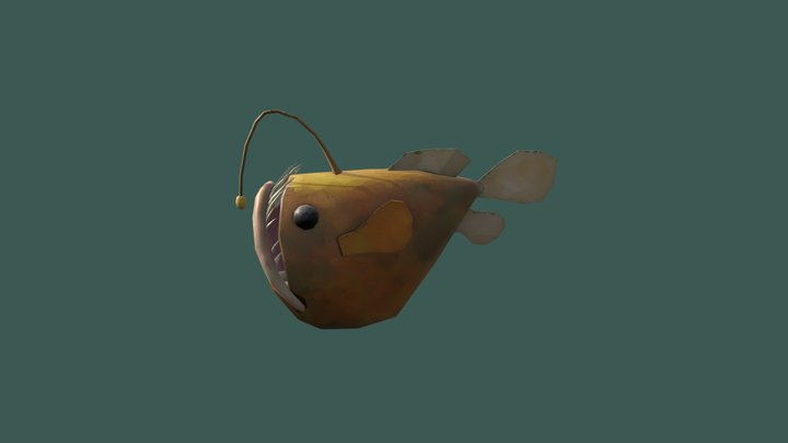 Anglerfish 3D Model