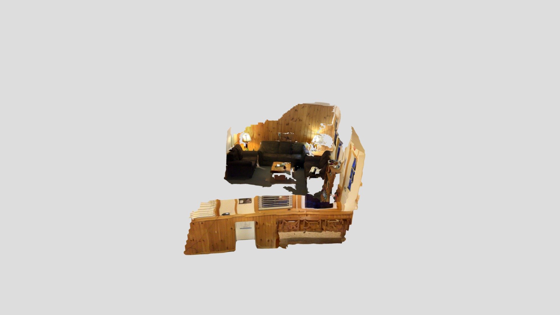 ScanNet Scene0733_00, SimpleRecon, Online Frames - Download Free 3D ...