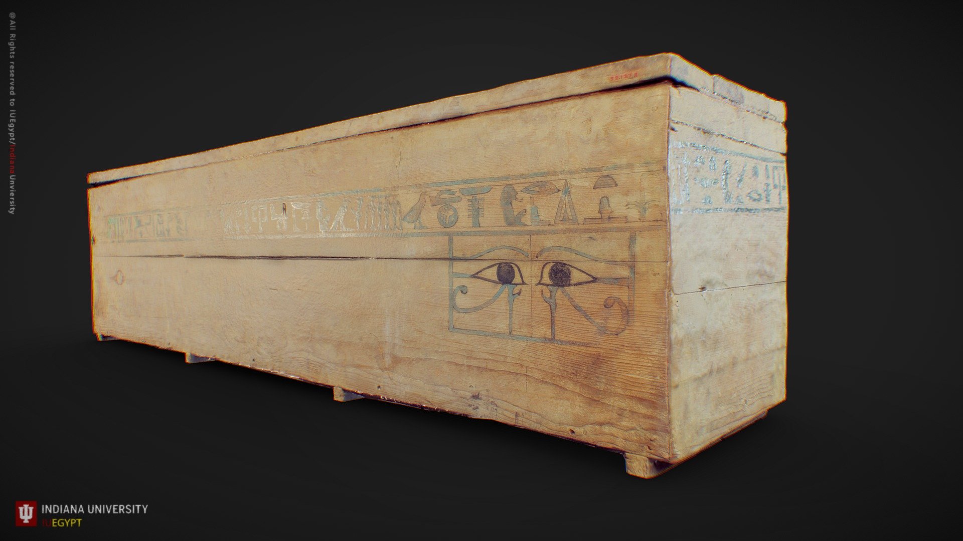 Coffin and Cover for Princess Mayet