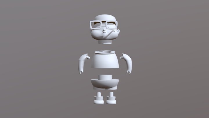 Fat BB Finish Split Preview 3D Model