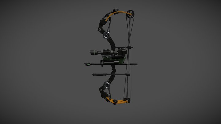 Sci-Fi BOW 3D Model