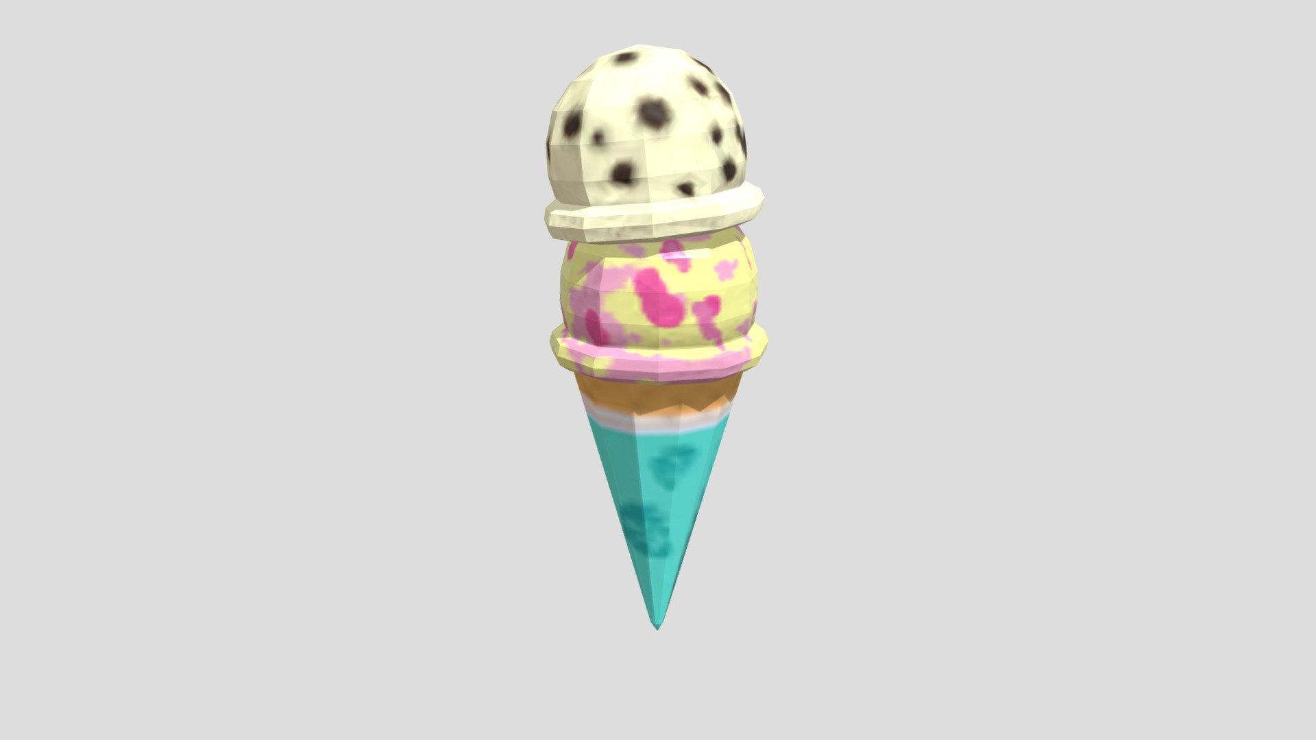 Ice Cream — Sketchfab embed 3D viewer