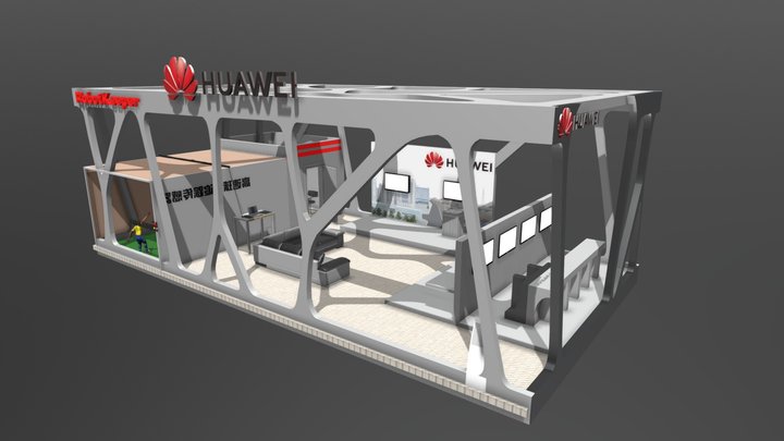 Huawei Stand 2 3D Model