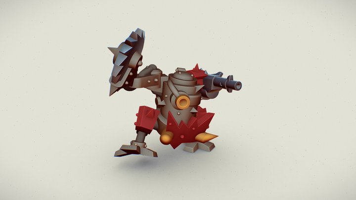 Killa Kan - Epic Scale 3D Model