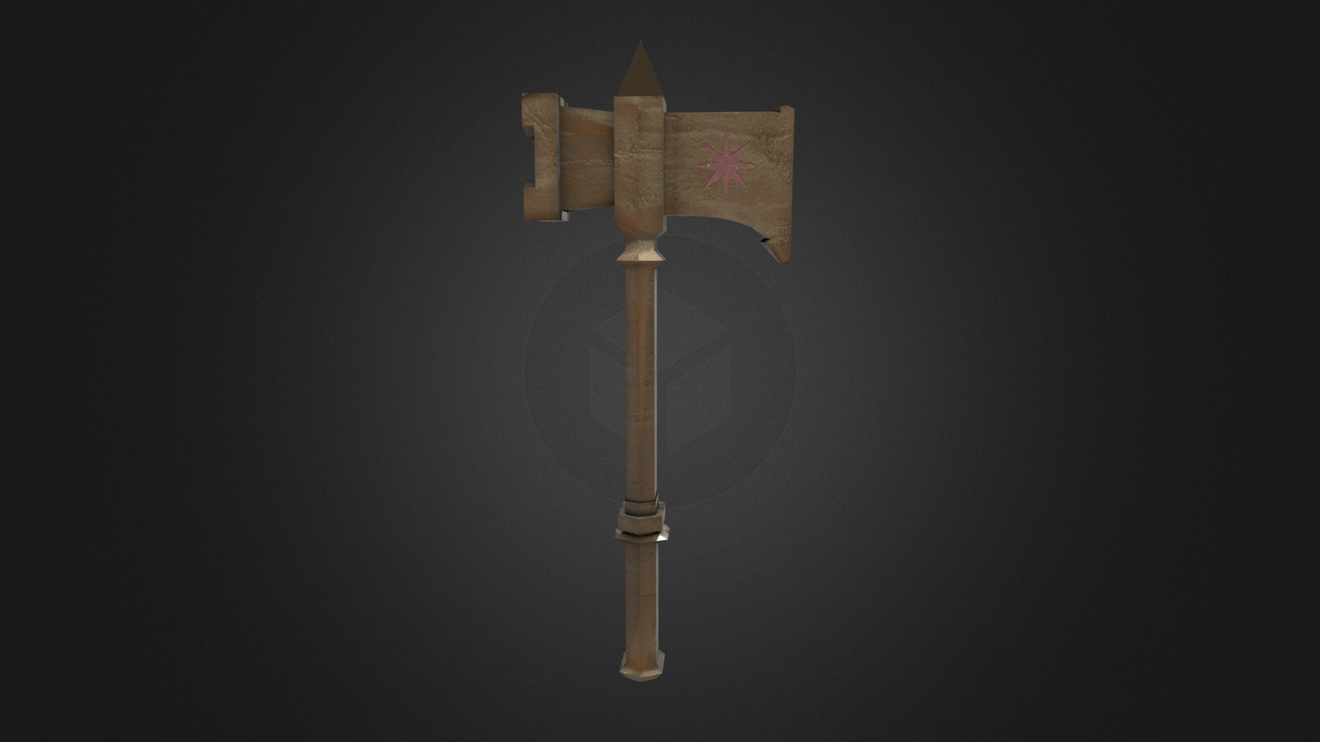 Axe_1219 3D model by 0323_roy [3f1672d] Sketchfab