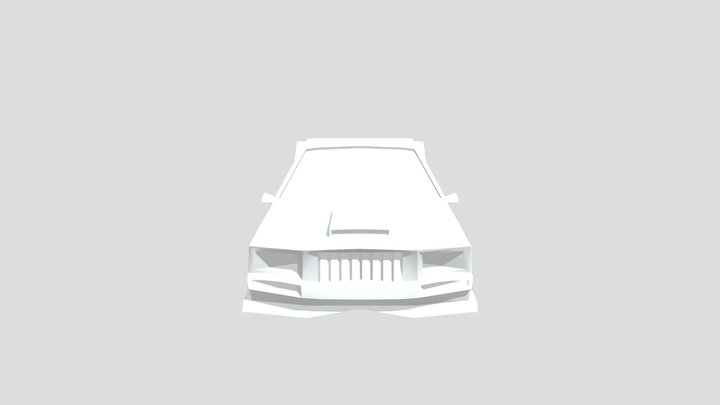 Carro em LowPoly 3D Model