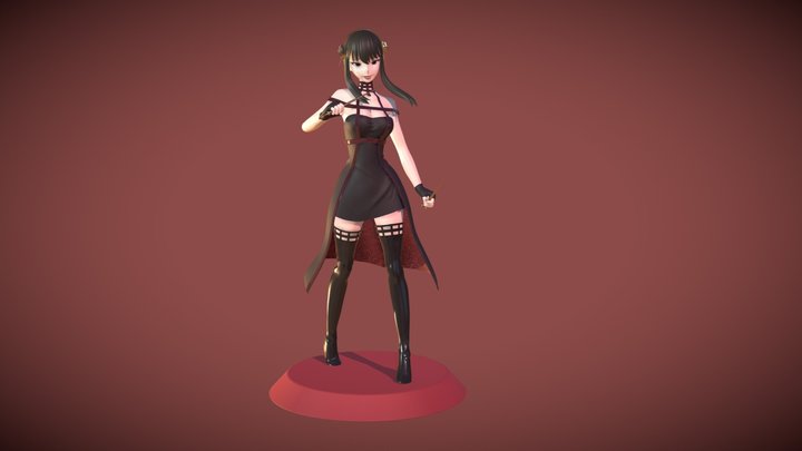 Yor Forger (Spy x Family) 3D Model
