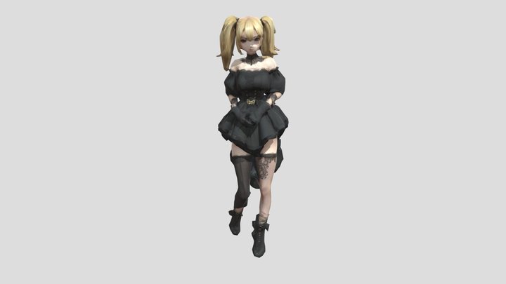 Gothic Elegance 3D Model