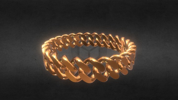 Chain Bracelet 3D Model