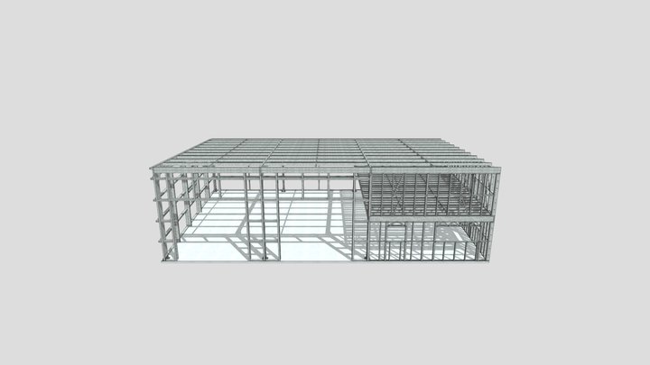 CD 12m X 18m Shed Concept 3D Model