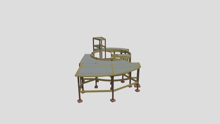 CASA INTEIRA INVERTIDA 3D Model