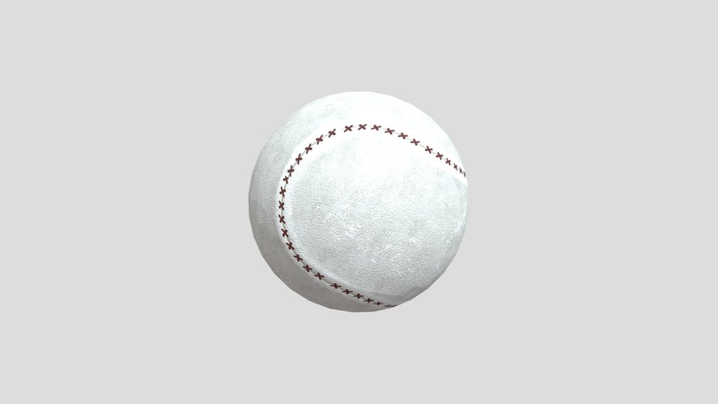 Baseball Low Poly